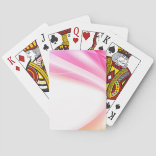 Abstrakter Schwenk 3 Spielkarten