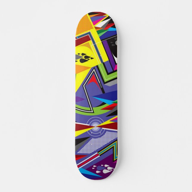 Abstrakter Skateboard (Vorne)