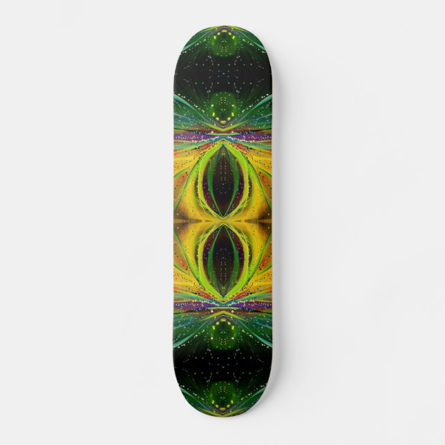 Abstrakter Skateboarddecker Skateboard (Vorderseite)