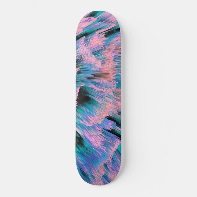 Abstrakter Skateboardstock Skateboard (Vorderseite)