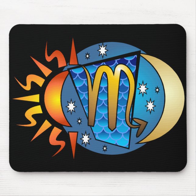 Abstrakter Skorpion Mousepad (Vorne)