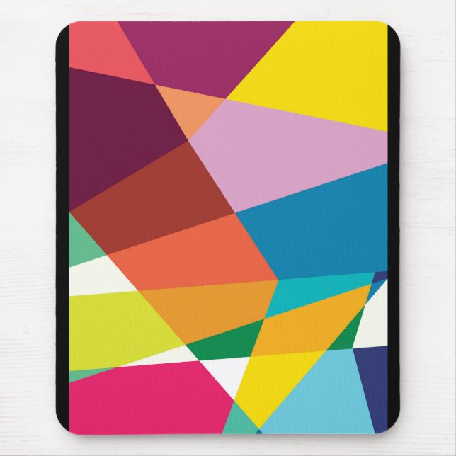 Abstrakter Sommer Mousepad (Vorne)