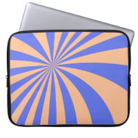 Abstrakter Sonnenbrust-Muster-Hintergrund. Blau un