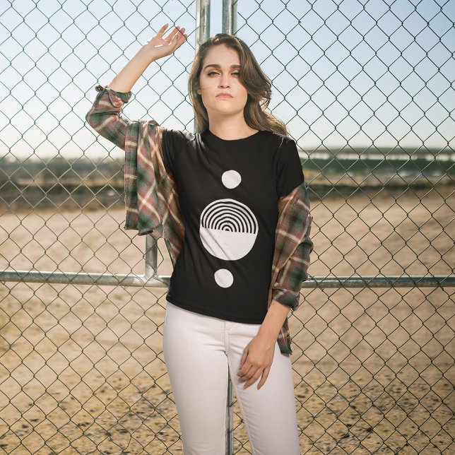 Abstrakter Sonnenkreislauf T-Shirt (Von Creator hochgeladen)