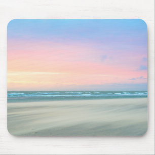 Abstrakter Sonnenuntergang in Den Haag Mousepad