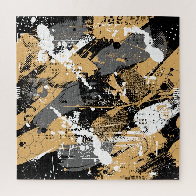 Abstrakter Sport, Graffiti-Stil (Vertikal)