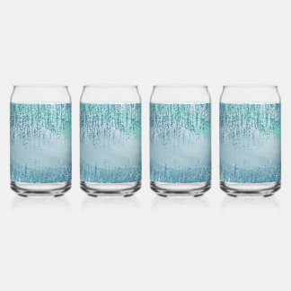 Abstrakter Spritzglas-Tumbler-Trinkglas Dosenglas