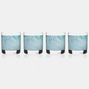 Abstrakter Spritzglas-Tumbler-Trinkglas Whiskyglas