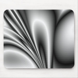 Abstrakter Stahl bewegt metallischen Blick Mousepad