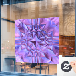 Abstrakter Star Fensteraufkleber