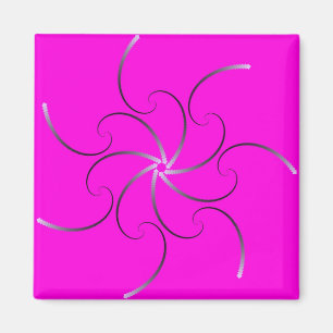 Abstrakter Star Magnet