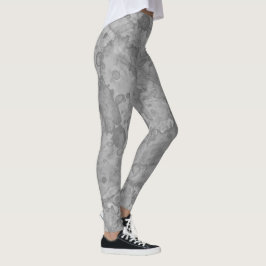 Abstrakter Steinwatercolor-Druck Leggings