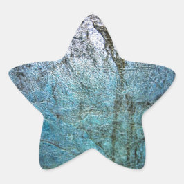 Abstrakter Sternenaufkleber mit normaler Textur, A Stern-Aufkleber