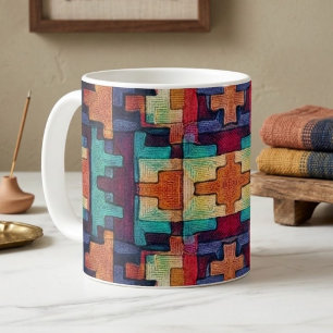 Abstrakter Südwesten  Kaffeetasse