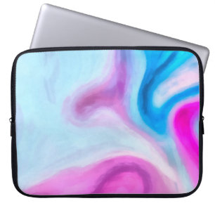 Abstrakter surrealistischer Hintergrund. Sehr farb Laptopschutzhülle