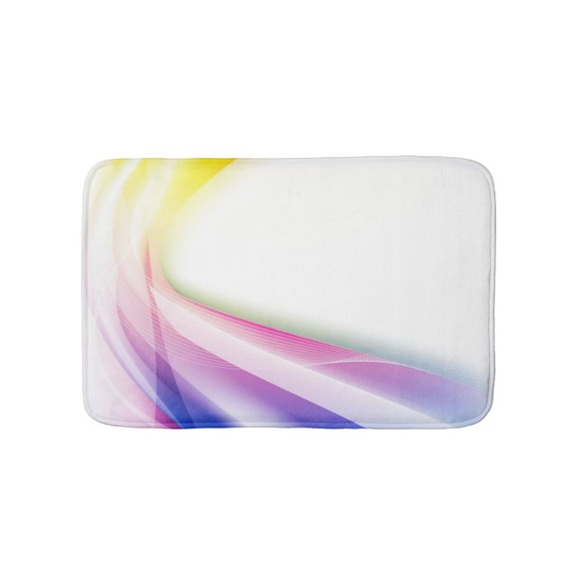 Abstrakter Swirl 1 Badematte (Vorderseite)