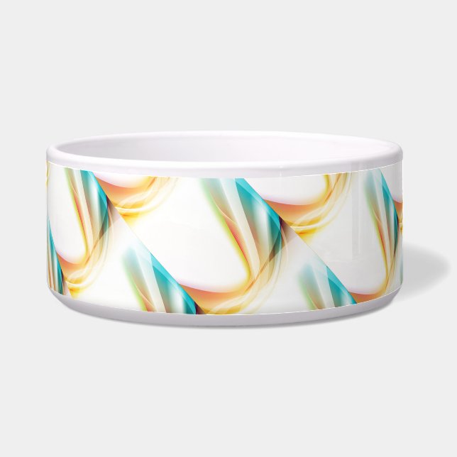 Abstrakter Swirl 2 Napf (Vorderseite)