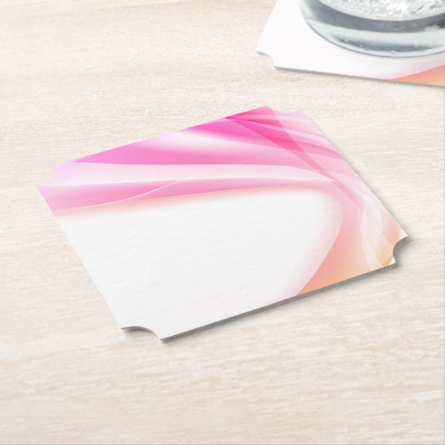 Abstrakter Swirl 3 Untersetzer (angewinkelt)