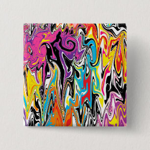 Abstrakter Swirl Button