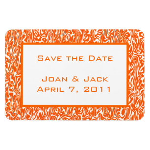 Abstrakter Swirl Magnet