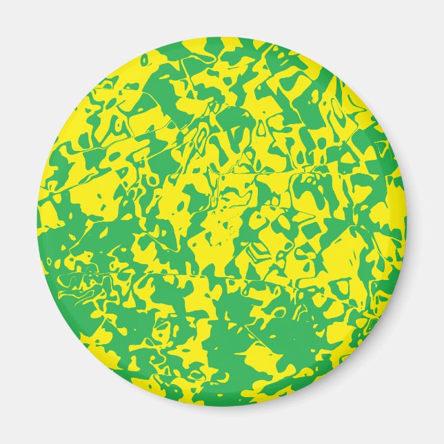 Abstrakter Swirl Magnet (Vorne)