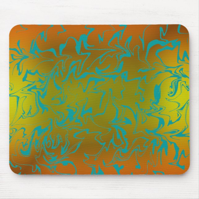 Abstrakter Swirl Mousepad (Vorne)