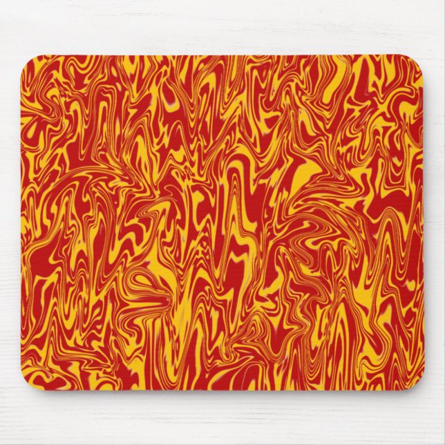 Abstrakter Swirl Mousepad (Vorne)