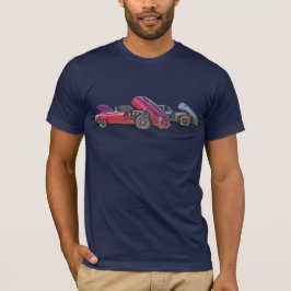 Abstrakter T - Shirt für Fahrzeuge des Typs E