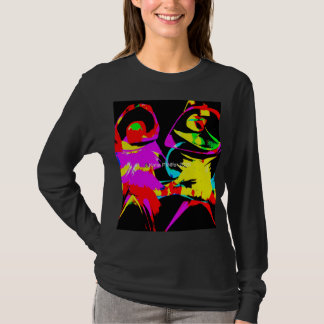 Abstrakter Tanz T-Shirt
