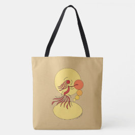 Abstrakter Tänzer Tasche