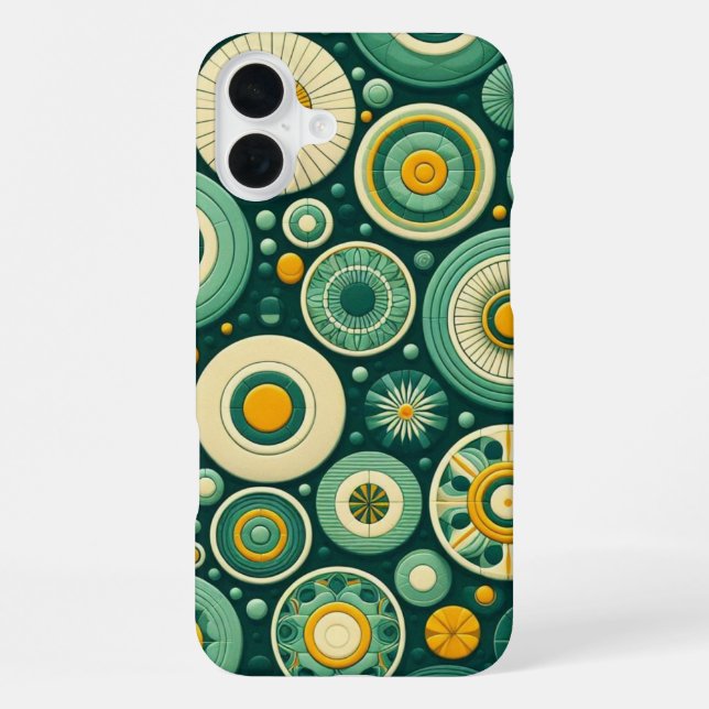 Abstrakter TelefonCase iPhone 16 Plus Hülle (Rückseite)