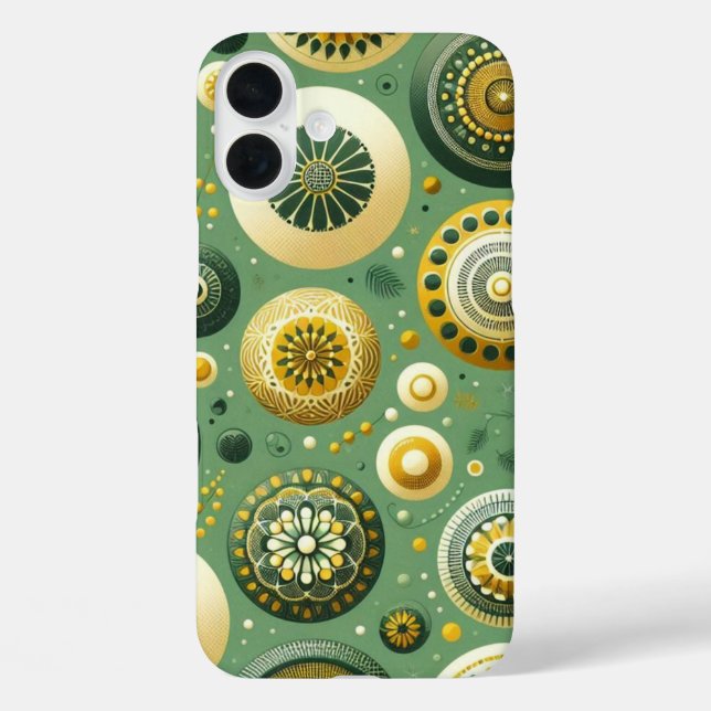 Abstrakter TelefonCase iPhone 16 Plus Hülle (Rückseite)