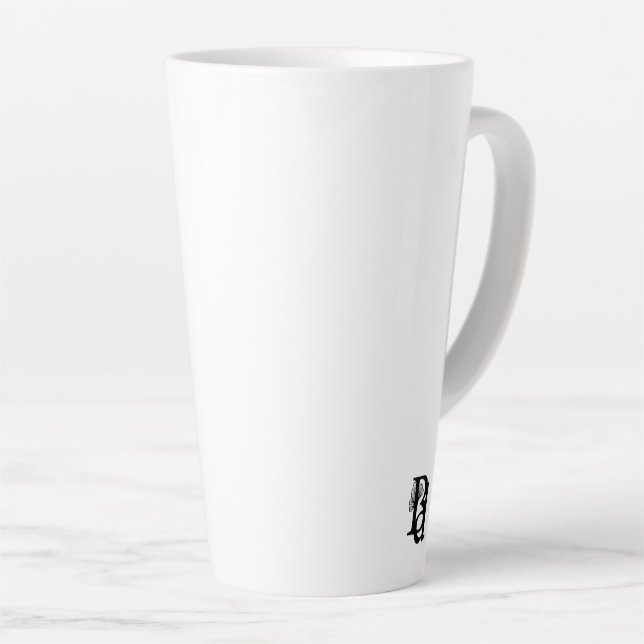 Abstrakter Trend der Latte Tasse Innendekoration S (Rechte Ecke)