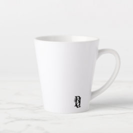Abstrakter Trend der Latte Tasse Innendekoration S