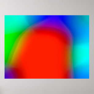 abstrakter verschwommener Hintergrund, farbiger Vi Poster