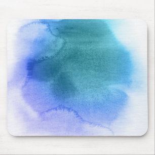 Abstrakter Wasserfarbe-Hintergrund handgemalt 12 Mousepad