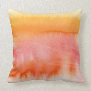 Abstrakter Wasserfarbe-Hintergrund handgemalt 17 Kissen