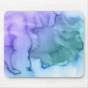 Abstrakter Wasserfarben-Hintergrund, handgemalt 6 Mousepad