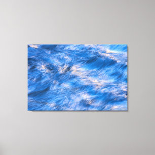 Abstrakter Wasserfluss Leinwanddruck