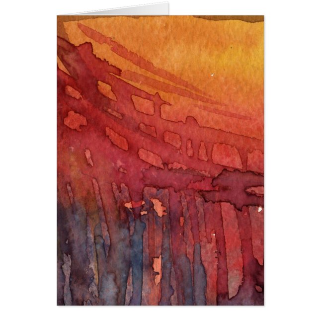 Abstrakter Watercolor 3 (Vorne)