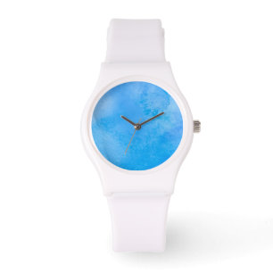 Abstrakter Watercolor-Hintergrund Armbanduhr