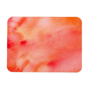 Abstrakter Watercolor-Hintergrund - Orange Magnet