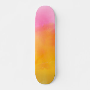Abstrakter Watercolor-weicher Hintergrund Skateboard