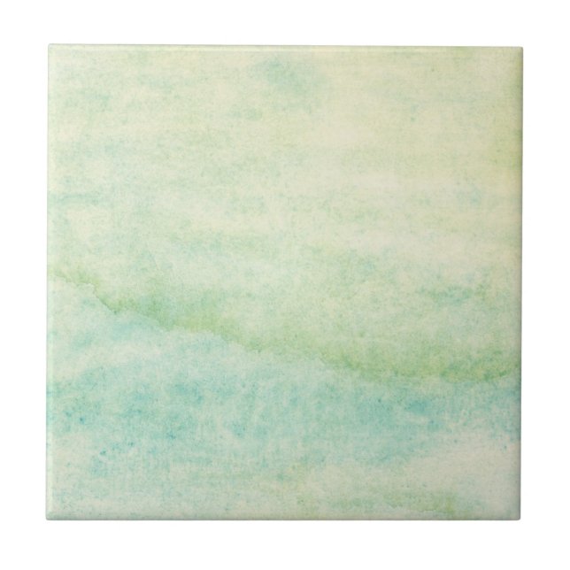 Abstrakter Watercolorhintergrund 2 Fliese (Vorderseite)