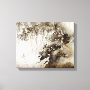 Abstrakter Watercolorhintergrund auf Grungepapier Leinwanddruck