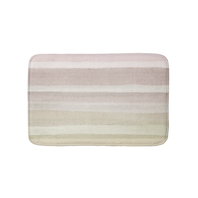 Abstrakter Watercolorhintergrund Badematte (Vorderseite)