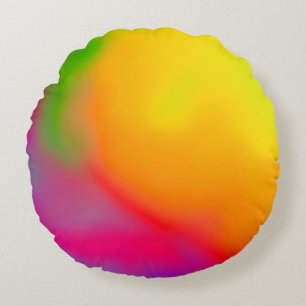 Abstrakter, weicher Hintergrund in Pastellfarben Rundes Kissen