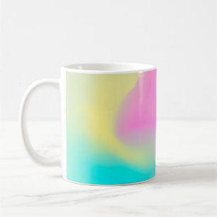 Abstrakter weicher Wolkenhintergrund in pastellfar Kaffeetasse