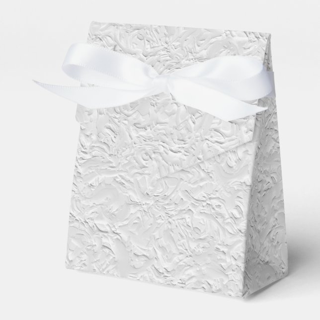Abstrakter, weißer Stein, einfarbig Geschenkschachtel (Vorderseite)