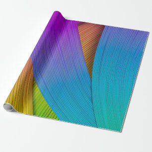 Abstrakter Wellenhintergrund. 3D-Abbildung.3d, 3d  Geschenkpapier